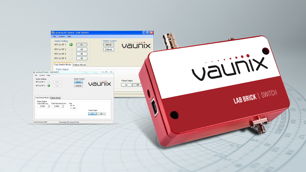 Programming High Speed Portable RF Lab Brick Switches